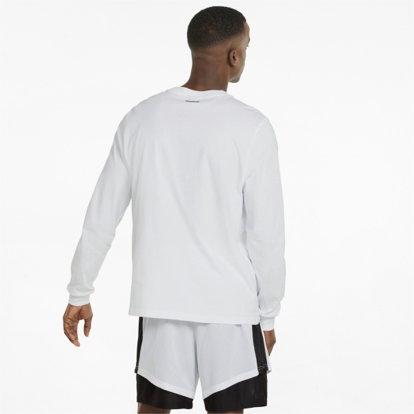 Футболка Puma Timeout LS Tee 53236002 р.XL білий