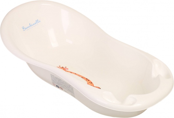 Ванночка Bambinelli белая 100x51x30 см 