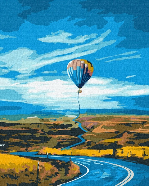 Картина по номерам Путь на верх 40х50 см Идейка 