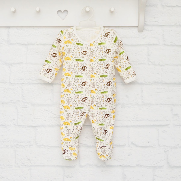 Человечек унисекс Blanka Животные р.62 белый 12891 