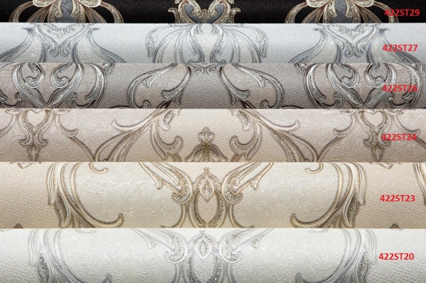 Шпалери вінілові на флізеліновій основі Status 422ST24 1,06x10,05 м 