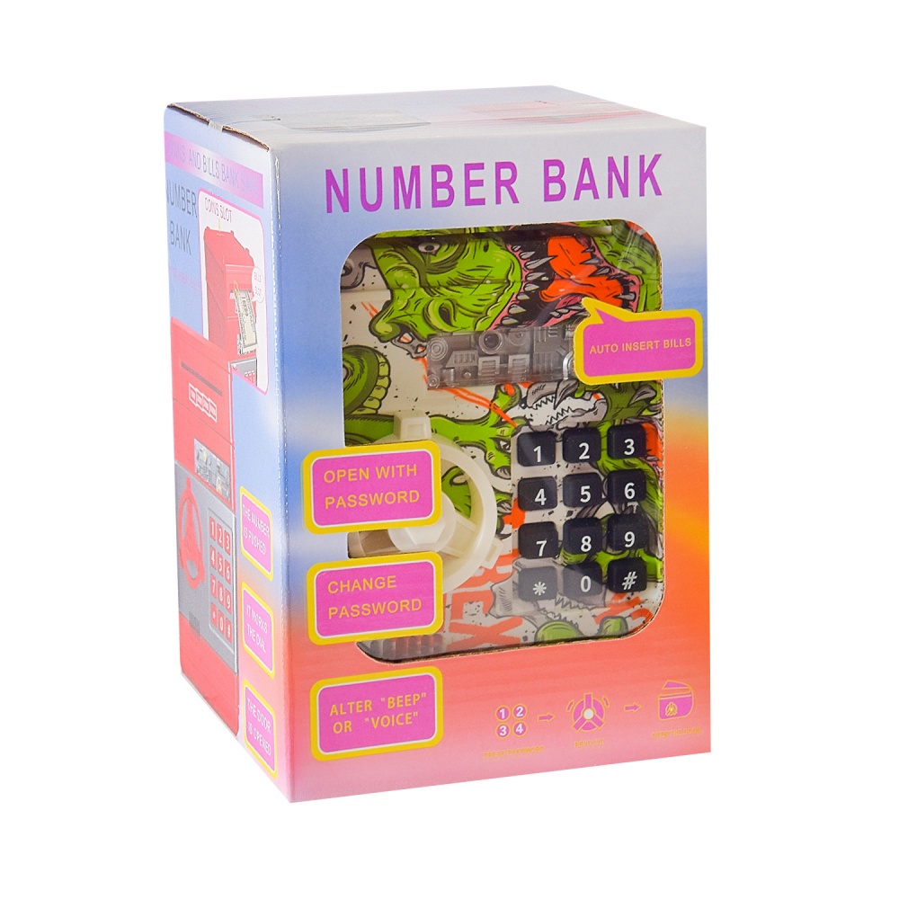 Сейф игровой Shantou Копилка 881506E/F/G/H