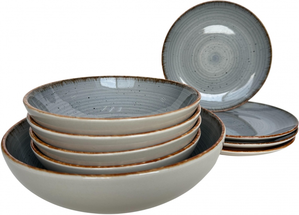 Сервиз столовый Fiora Sombre на 4 персони 9 предметов