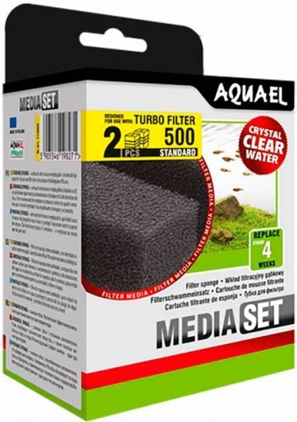 Вкладка Aquael для Турбо фільтра 500 л/год 2 шт.
