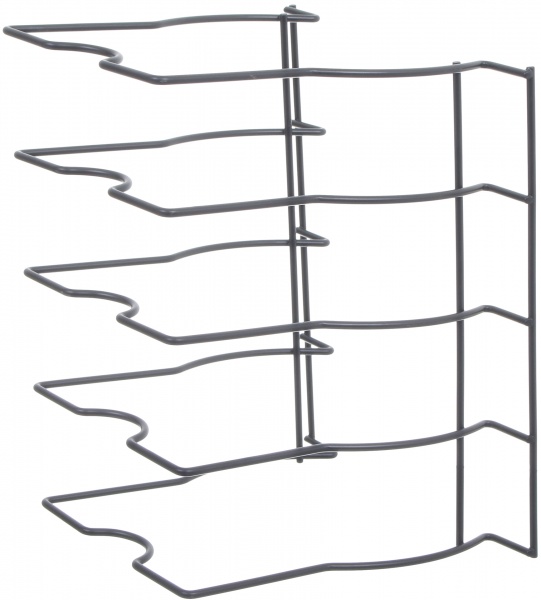 Держатель настольный для крышек и досок черный Flamberg
