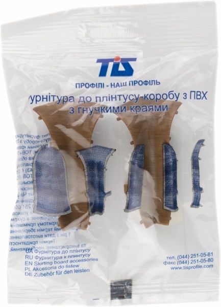 Комплект уголков внутренних TIS орех бразильский 