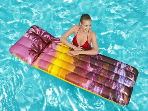 Матрас надувной Bestway Береговой вид 183х71 см в ассортименте