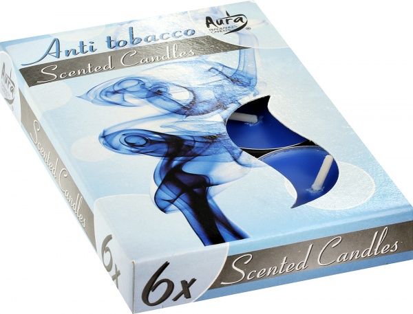 Набор свечей с запахом Антитабак 6 шт. p15-69