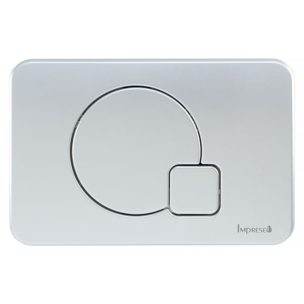 Панель смыва Imprese i7115PS пластиковая, хром матовый