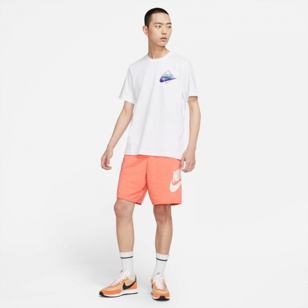 Футболка Nike M NSW TEE BEACH ROLLERBLADER DD1284-100 р.M бірюзовий