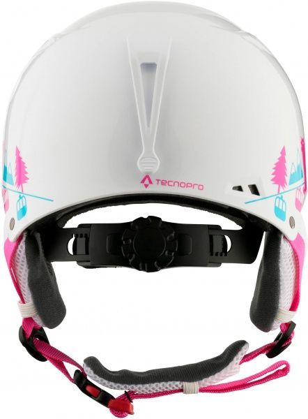 Горнолыжный шлем TECNOPRO Snowfoxy SK587 253521 253521 р. S белый с розовым
