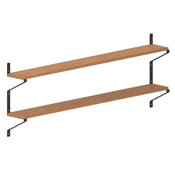 Кронштейн для полиць Valore Трикутник подвійний Loft SB-DT-21