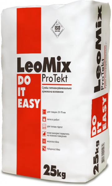 Стяжка LeoMix Pro Tekt 25кг 