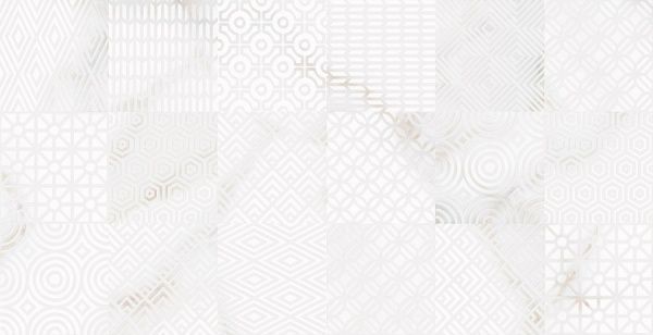 Плитка Allore Group Calacatta Inserto White W\DEC M NR Glossy 31x61 