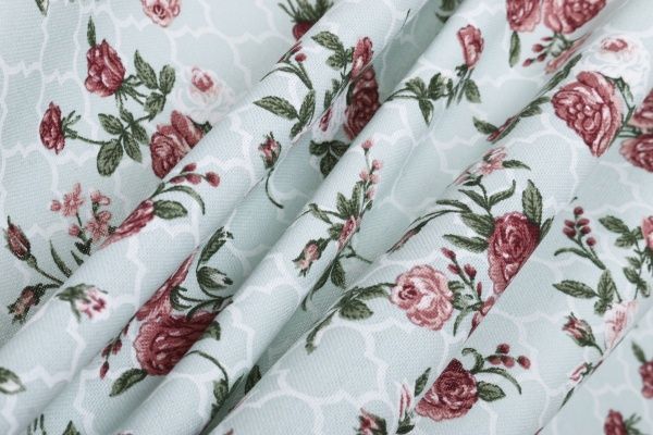 Комплект штор Romantic маленькие розы La Nuit