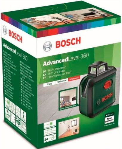 Нівелір лазерний Bosch AdvancedLevel 360 Set 0603663B04