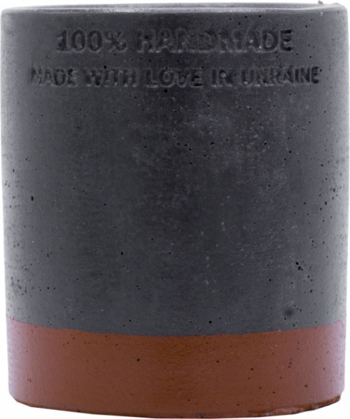 Свічка ароматична Aromalovers соєва в бетоні Імбирний пряник 240 г 