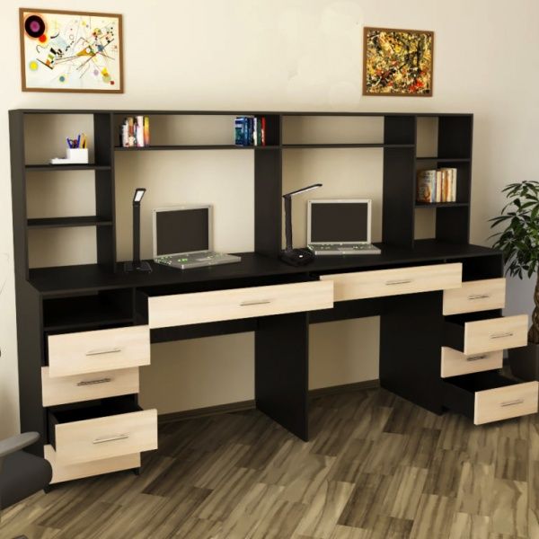 Настольная лампа офисная DE1148 LED 9 Вт черный 