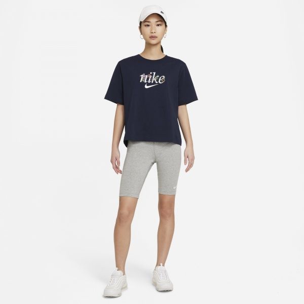 Футболка Nike W NSW TEE BOXY NATURE DD1456-451 р. L темно-сірий