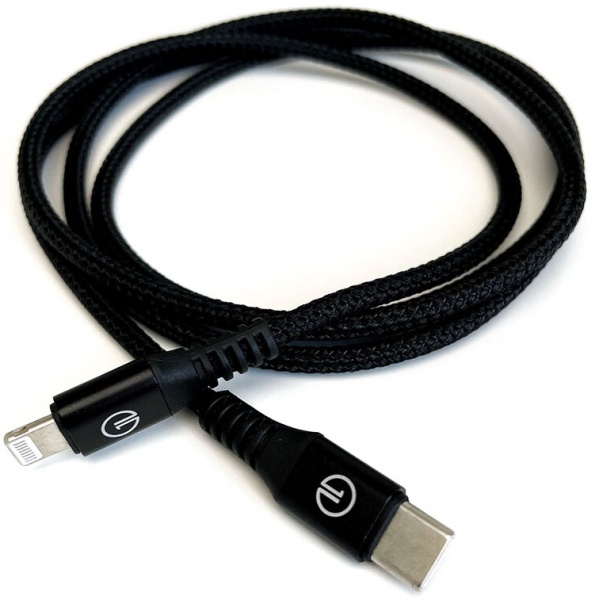 Кабель OneLounge 1,2 м чорний (14123) 