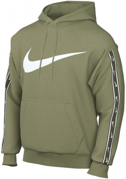 Джемпер Nike REPEAT SW FLC PO HOOD BB DX2028-334 р. XL зелений
