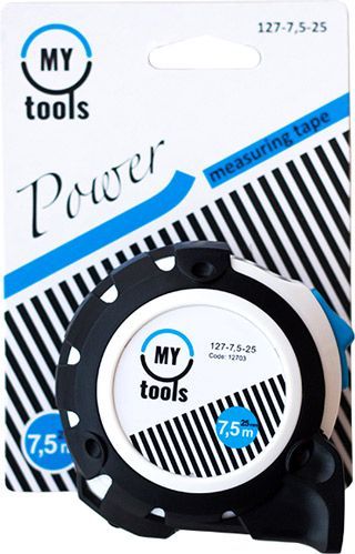 Рулетка My Tools Power 127-7,5-25 7.5 м x 25 мм