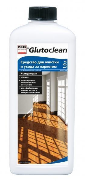 Засіб Glutoclean для очищення та догляду за паркетом 1 л