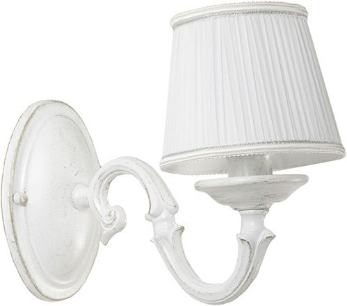 Бра Интеркласс НББ 01-ХХ-175 1x40 Вт E14 белый W9446-1 