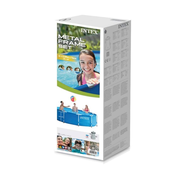Бассейн каркасный Intex Metal Frame Pool (305 x 76 см арт.28202)