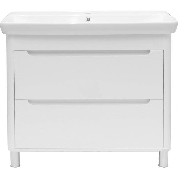 Тумба Аква-Родос Авалон 100 см с умывальником Belo 97 см