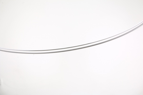 Ваза-акваріум зі скошеним краєм скляна d25 21,5 см прозора 