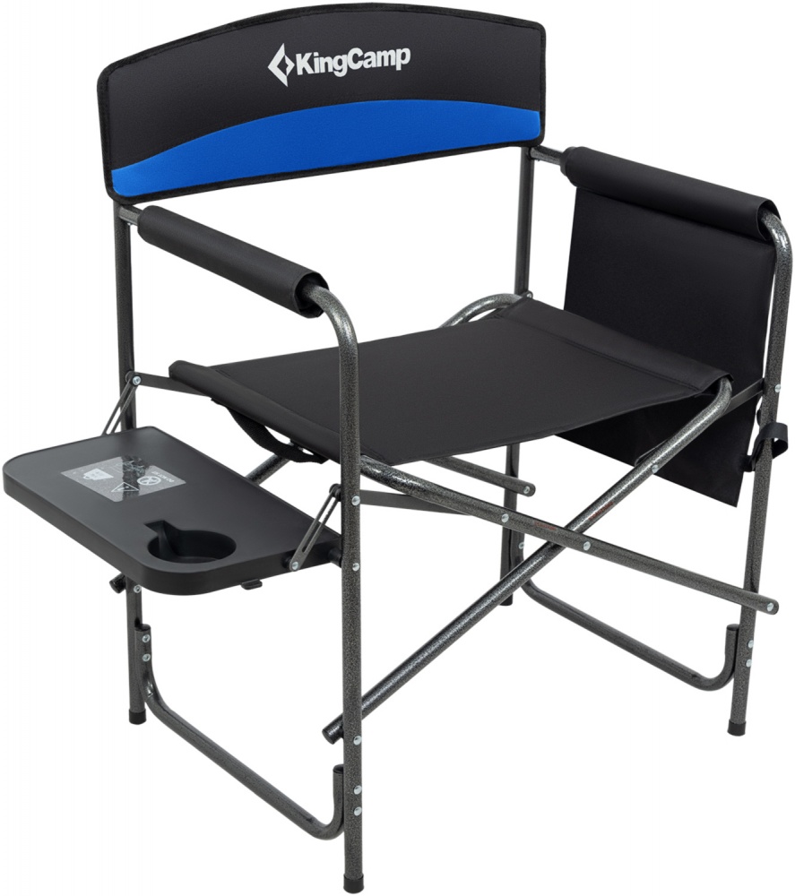 Кресло раскладное KingCamp ASH black/blue 2248.58.57