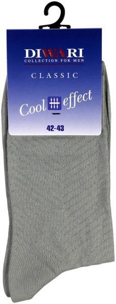 Шкарпетки Diwari CLASSIC СЕ 010 р. 27 сірий 