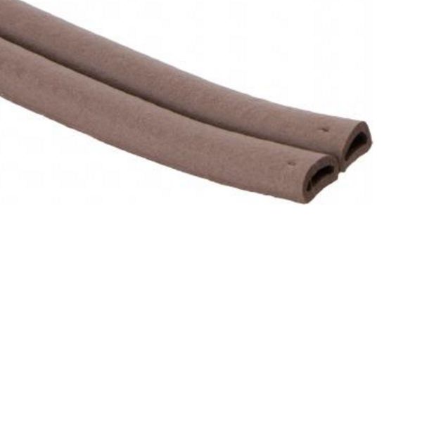 Уплотнитель самоклеющий резиновый Scley 0398-302100 9x7.5 мм коричневый