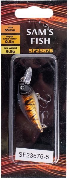 Воблер Sams Fish SF 23676-5 6,5 г 55 мм