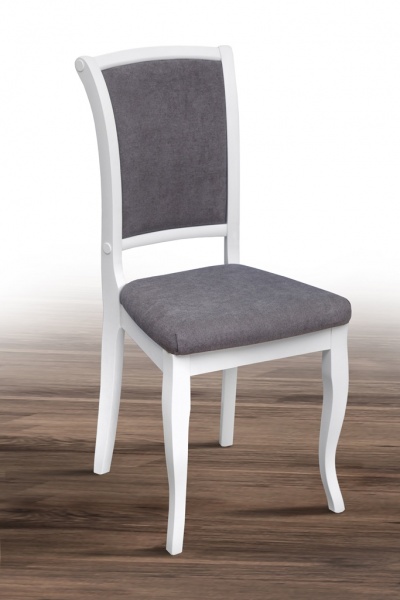 Стул обеденный Марио серый/белый