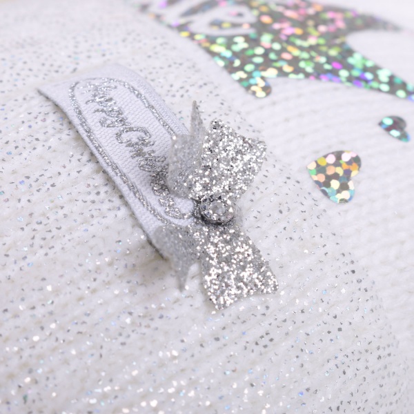 Шапочка дитяча для дівчинки Kraft+ р.42-44 білий 1740 