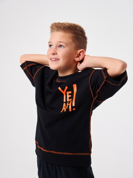 Сорочка Smil р.134 чорний 110678 