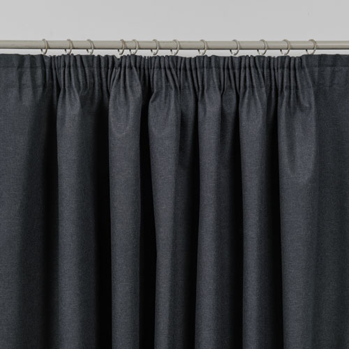 Штора Блекаут Вуллі графіт 200х270 см 174364 Текстиль-Контакт