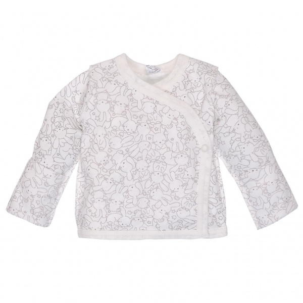 Распашонка детская Татошка р.62 белый с рисунком 0906253мзц 