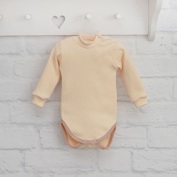 Боди детское унисекс Blanka Молоко р.80 бежевый 110113 