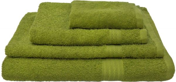 Полотенце Косичка 30x70 см оливковый Simi 