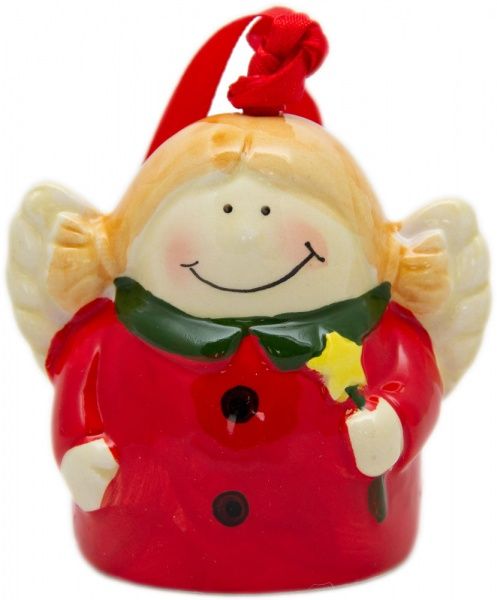 Елочная игрушка Девилон Ангел 8 см 