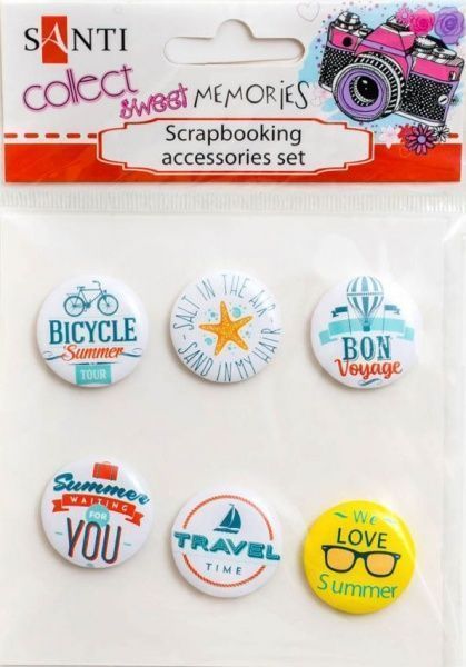 Набір скрап-фішки №7 6 шт.