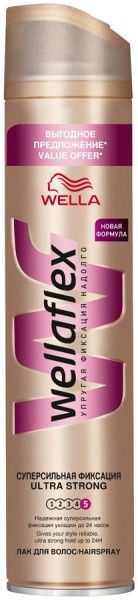 Лак для волос Wella Суперсильная фиксация 400 мл