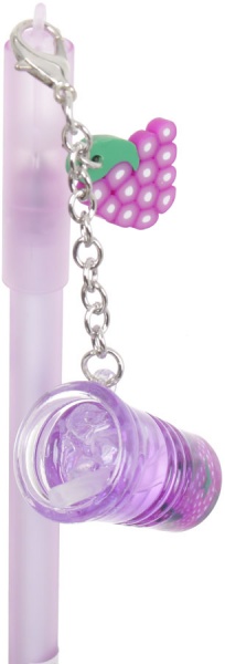 Ручка гелевая Сок ежевика 