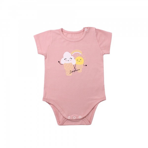 Боди для девочки Фламинго 686-416 р.74 пудра 