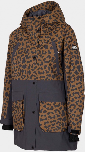 Куртка 4F WOSNOWBOARD JACKET KUDS002 H4Z22-KUDS002-81A р.M коричневий