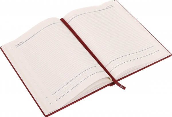 Щоденник недатований Класік ромб червоний ТЕКО A4 Е 059-02.62-306860