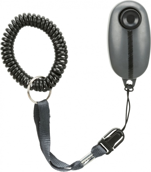 Брелок-кликер Trixie для собак Soft с кнопкой и пружинным браслетом в ассортименте (2298)